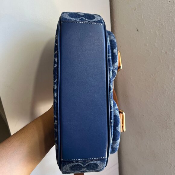 Coach Ashton bag in signature denim CY700 NWT - Picture 4 of 4